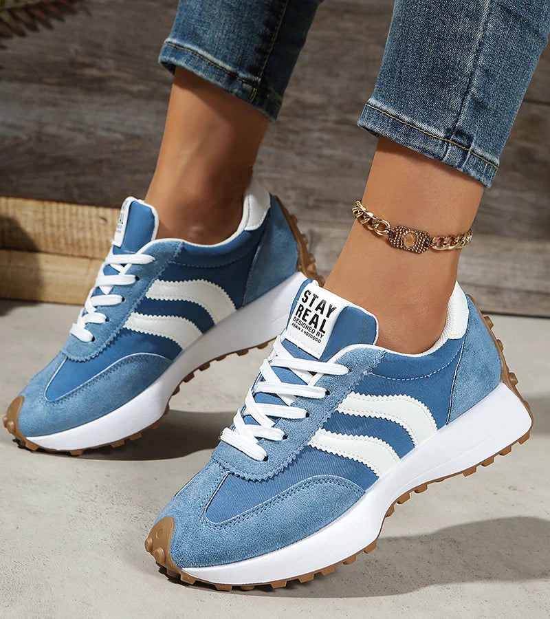 The Halima Heritage | Retro Suede Sneakers