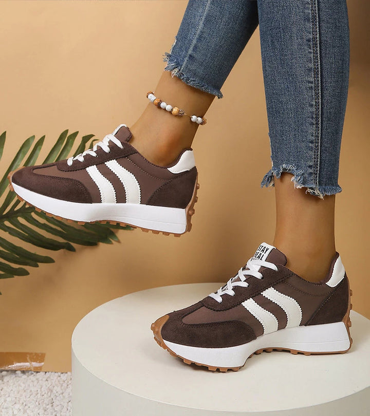 The Halima Heritage | Retro Suede Sneakers