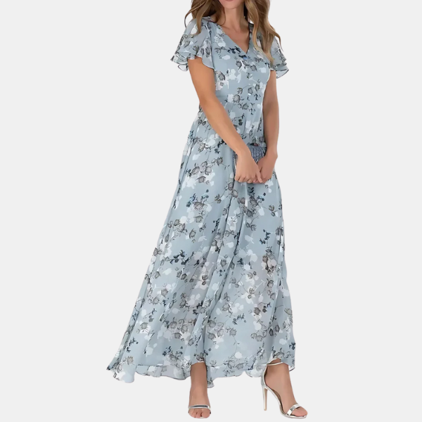 Ottilie | Floral Midi Glamour Dress