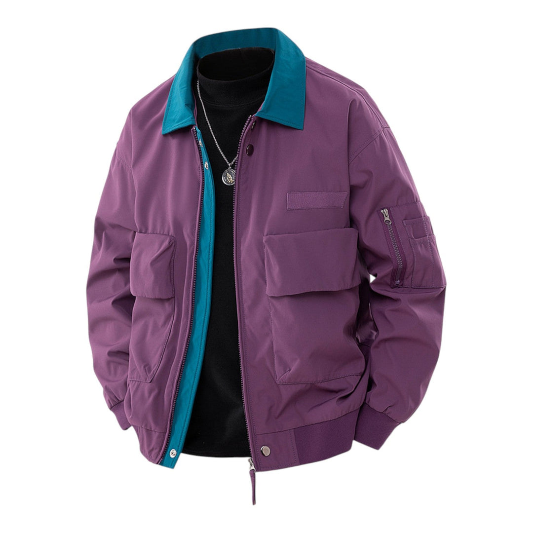 Jaxson | Contrast Collar Structured Bombe