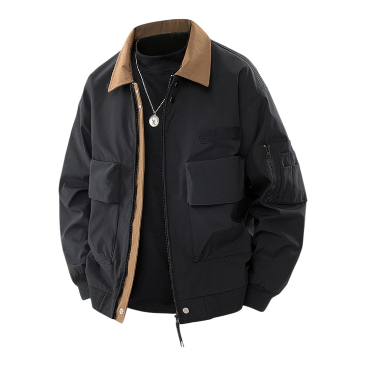 Jaxson | Contrast Collar Structured Bombe
