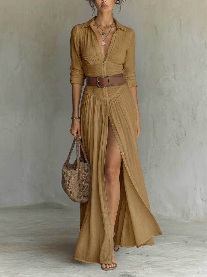 MAREN | MINIMALIST MAXI DRESS