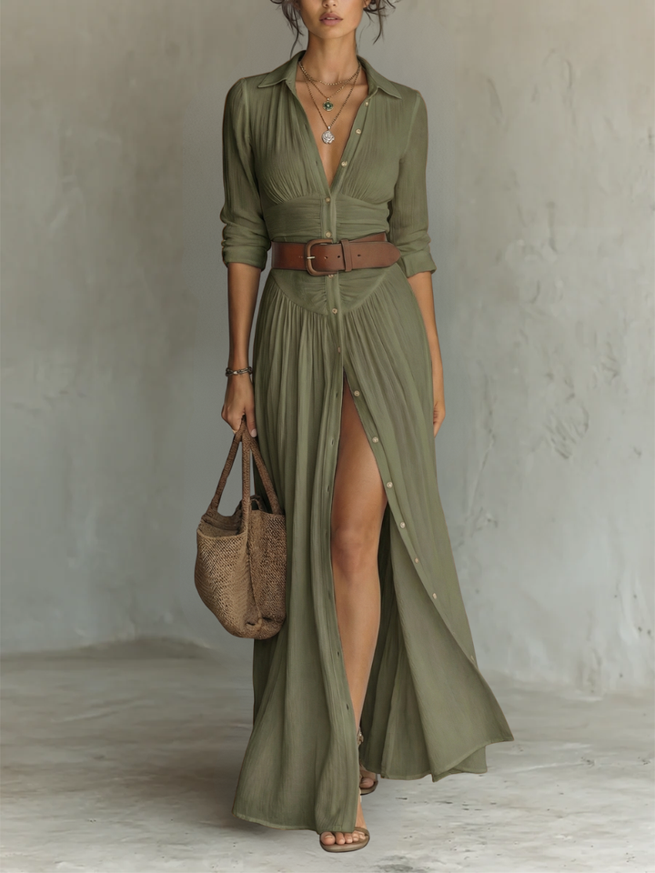 MAREN | MINIMALIST MAXI DRESS