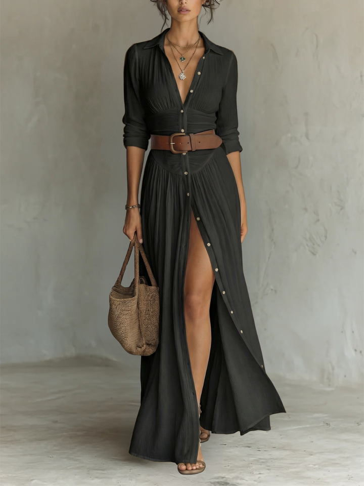 MAREN | MINIMALIST MAXI DRESS