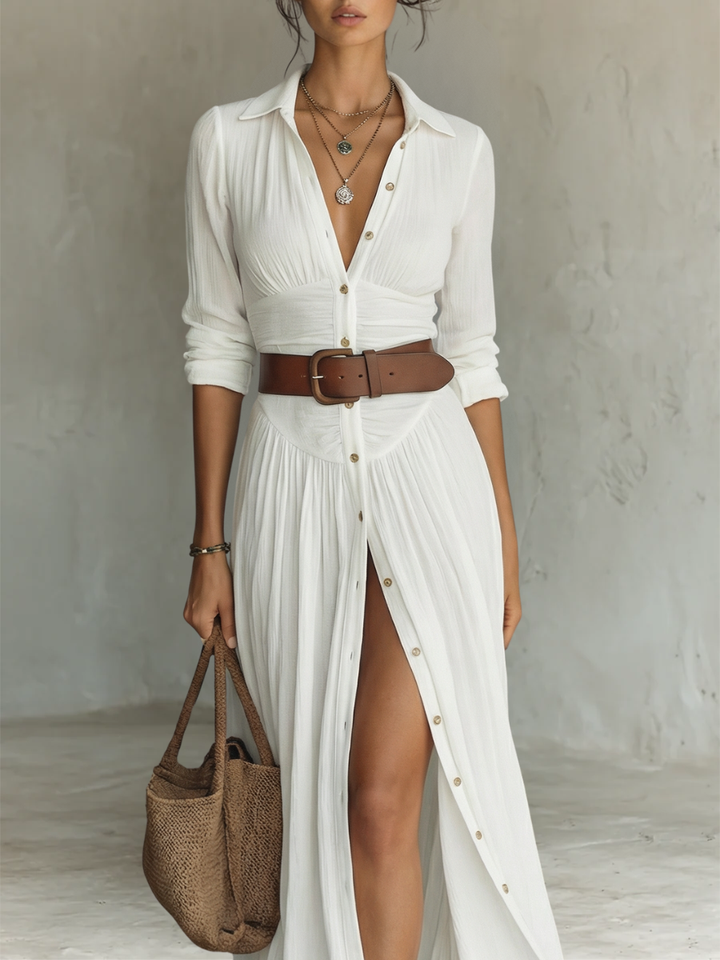 MAREN | MINIMALIST MAXI DRESS