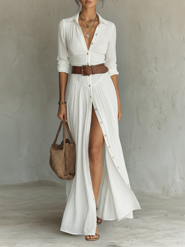 MAREN | MINIMALIST MAXI DRESS