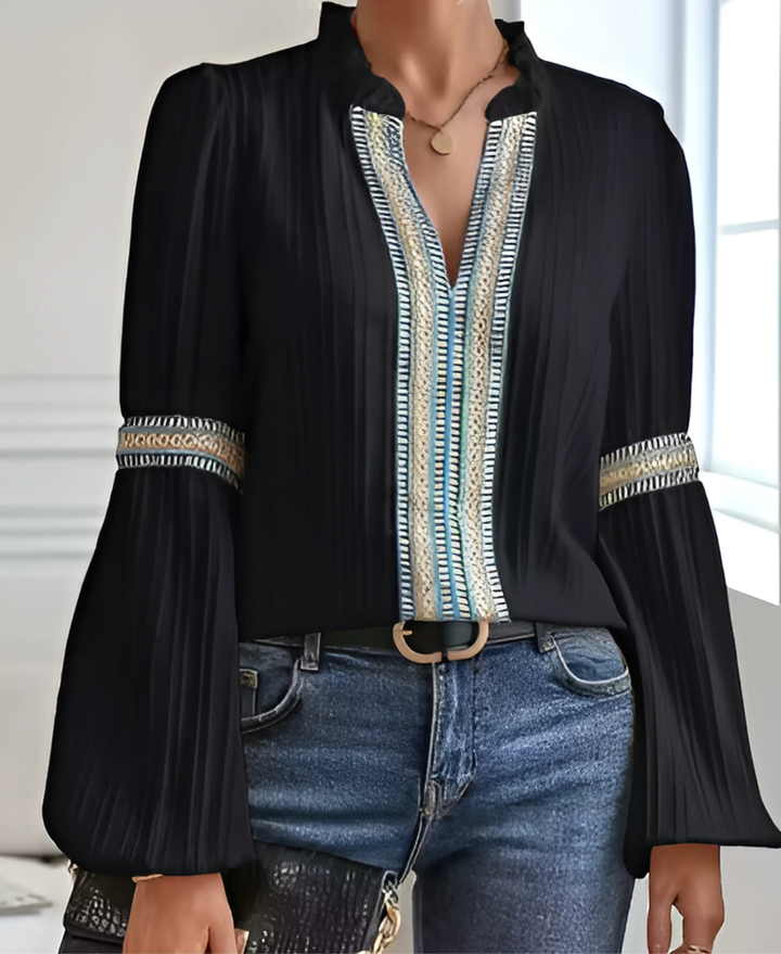 The Grace Vintage | Women’s V-Neck Blouse