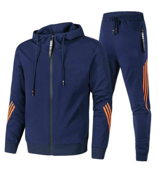 The Adam Velocity | Men’s Two-Piece Striped Tracksuit