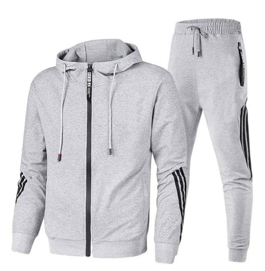 The Adam Velocity | Men’s Two-Piece Striped Tracksuit