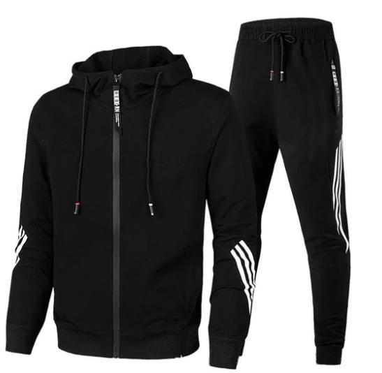 The Adam Velocity | Men’s Two-Piece Striped Tracksuit