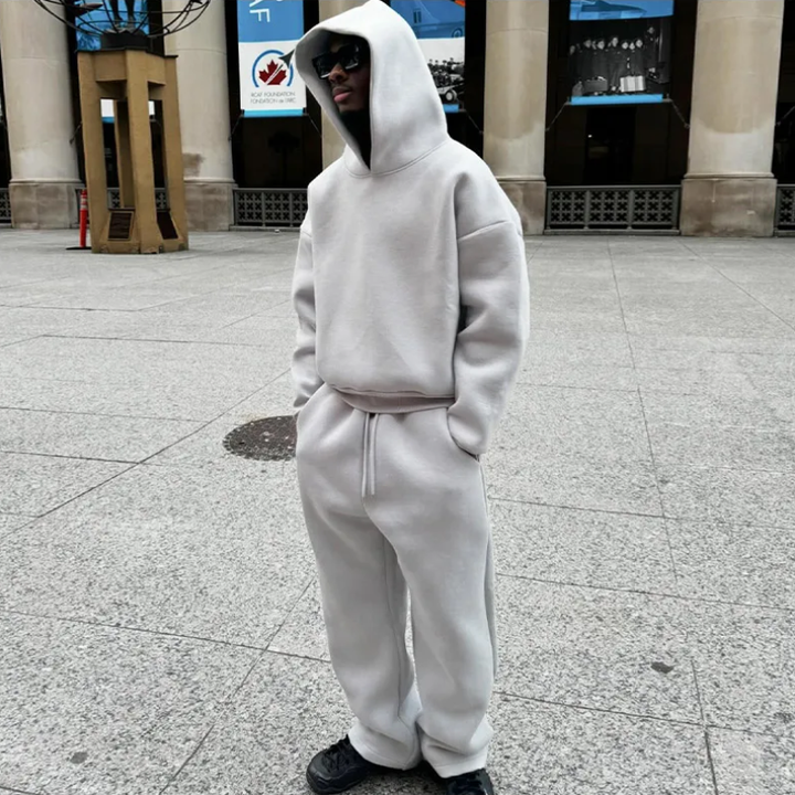 The Aaron Minimal | Men’s Hooded Sweater Set