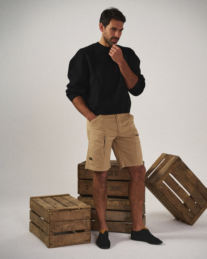 The Hampton | Tailored Organic Cargo Shorts