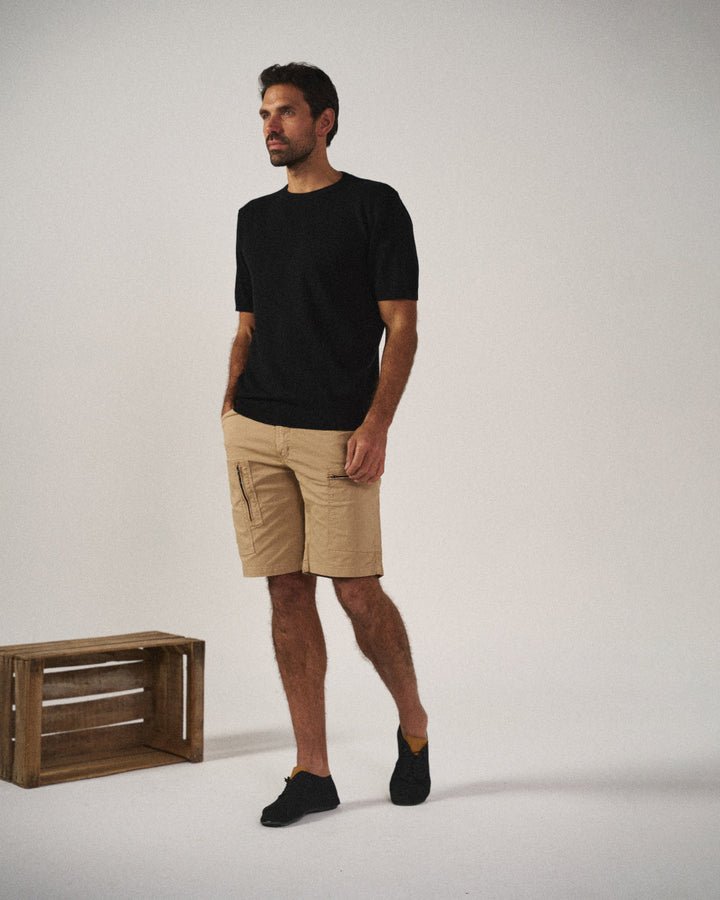 The Hampton | Tailored Organic Cargo Shorts