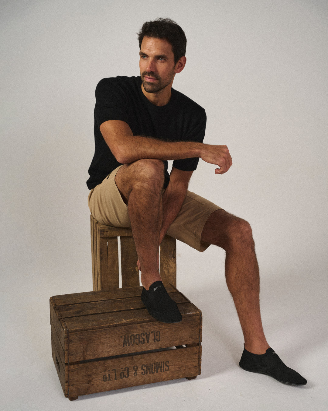 The Hampton | Tailored Organic Cargo Shorts