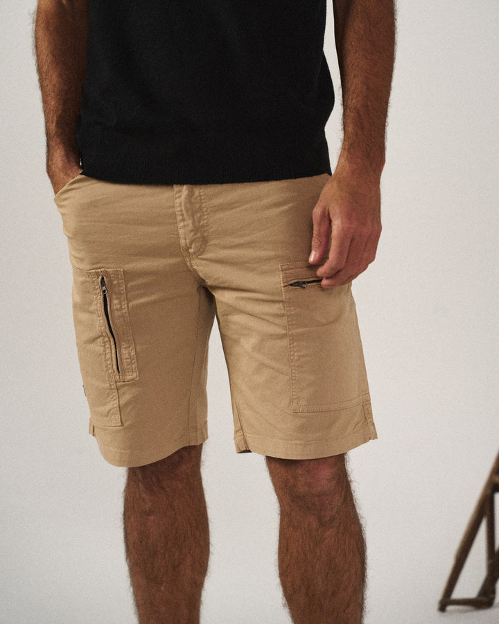 The Hampton | Tailored Organic Cargo Shorts