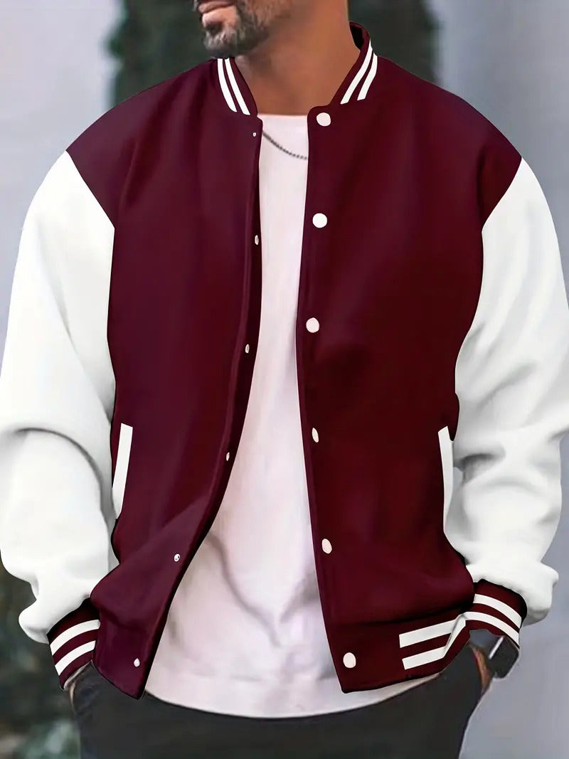 The Jacob Artisan | Men’s Casual Bomber Jacket