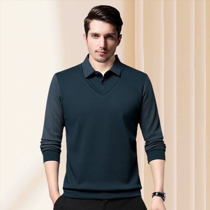 The Kensington Knit | 2-Piece Collared Sweater