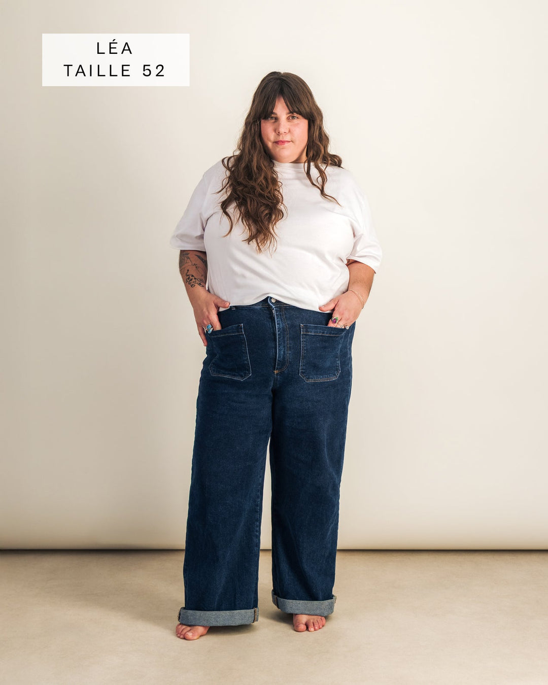 The Louca Denim | High-Rise Wide Jeans