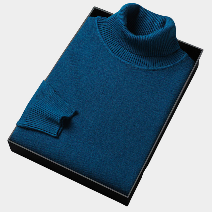 The Bradley Statement | Men’s Vibrant Spring Turtleneck