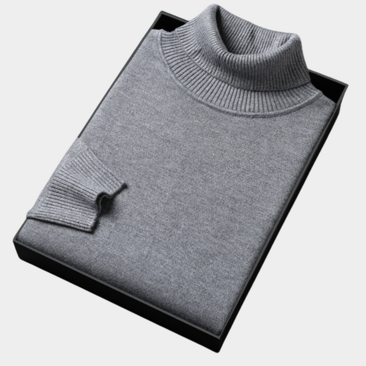 The Bradley Statement | Men’s Vibrant Spring Turtleneck