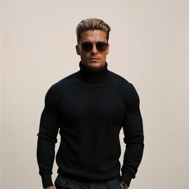The Thomas Sovereign | Men’s Spring Turtleneck Pullover