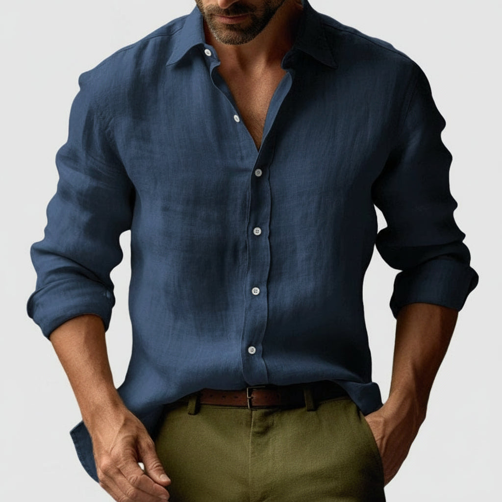 The Carl Artisan | Men’s Vintage Button-Up Shirt Style