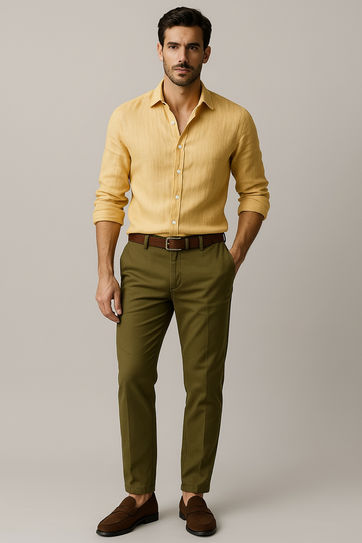 The Carl Artisan | Men’s Vintage Button-Up Shirt Style