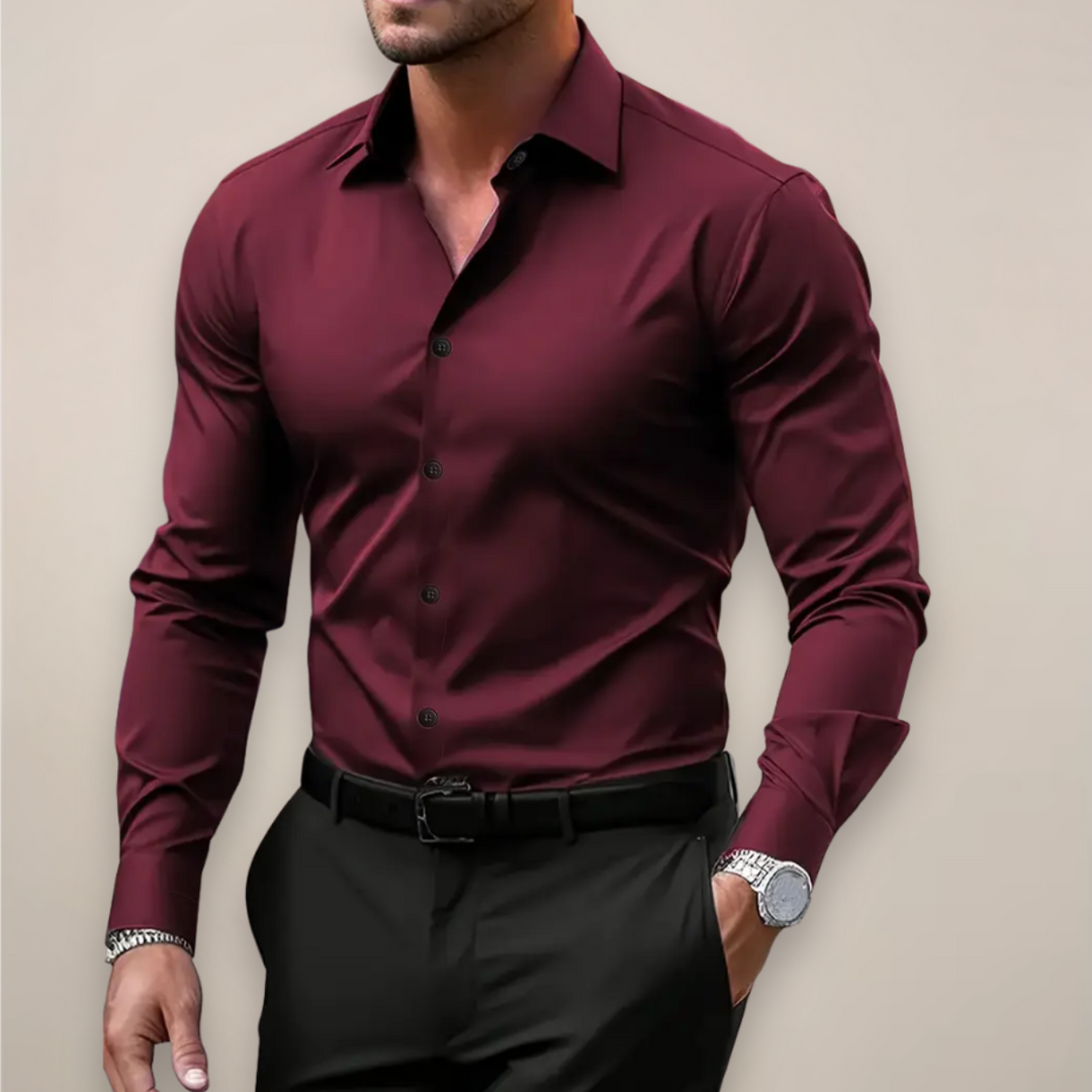 The William Regent | Men’s Long-Sleeve Smart Style Shirt