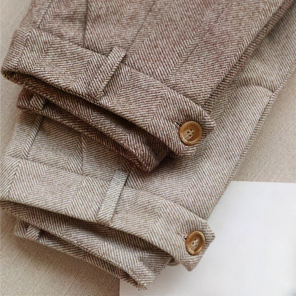 The Stanley Sovereign | Men’s Vintage Pleated High Waist Trousers