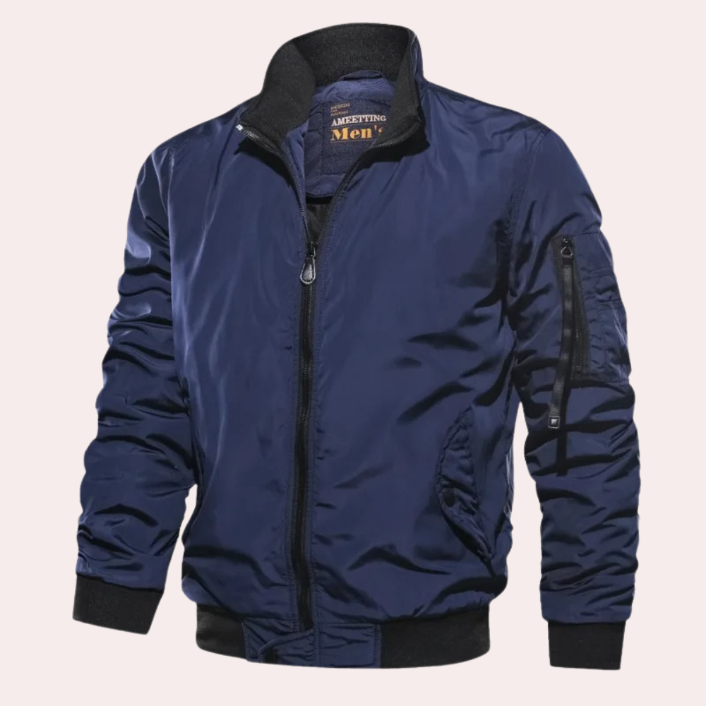 The Reuben Maverick | Men's Casual Zip-Up Bomber Jacket