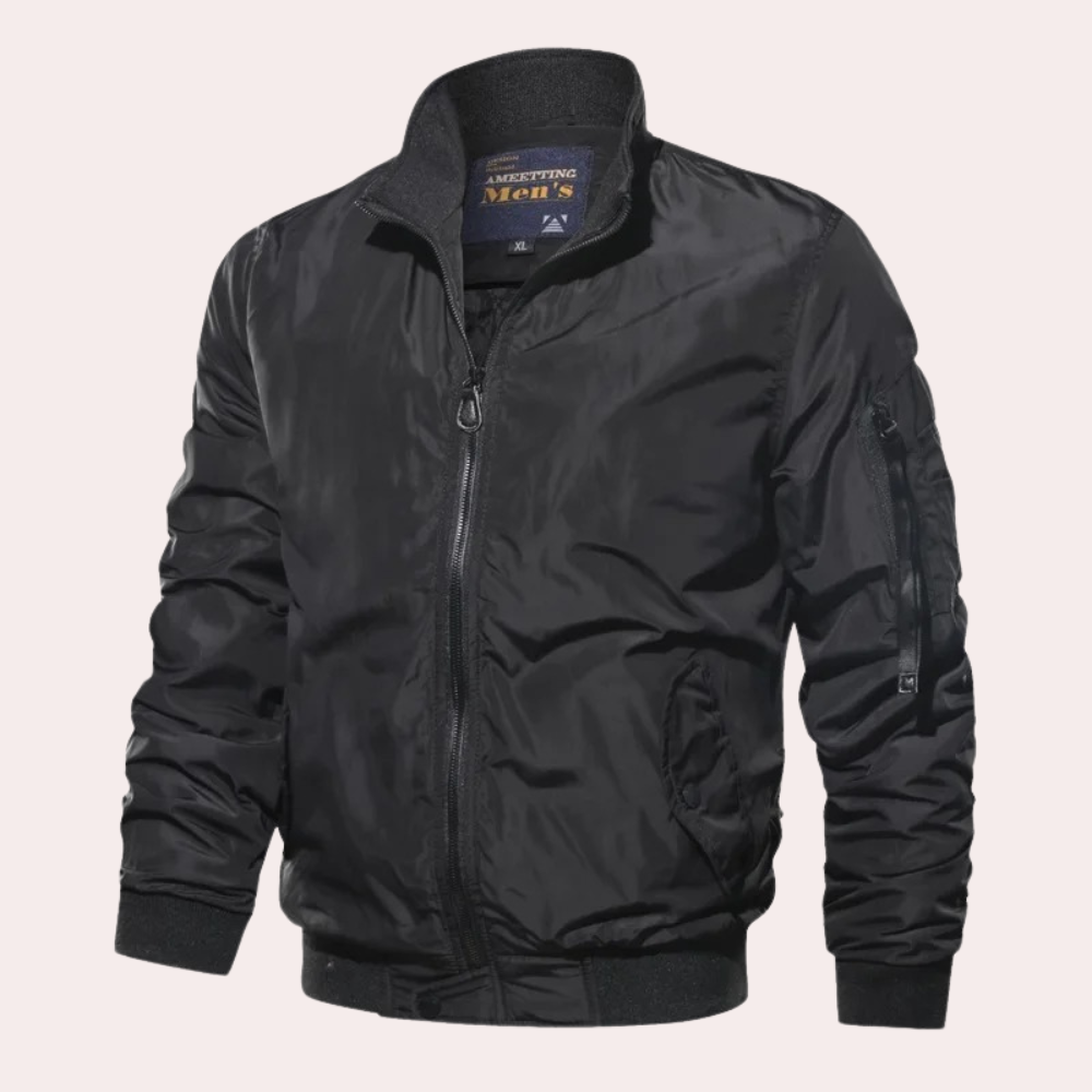 The Reuben Maverick | Men's Casual Zip-Up Bomber Jacket
