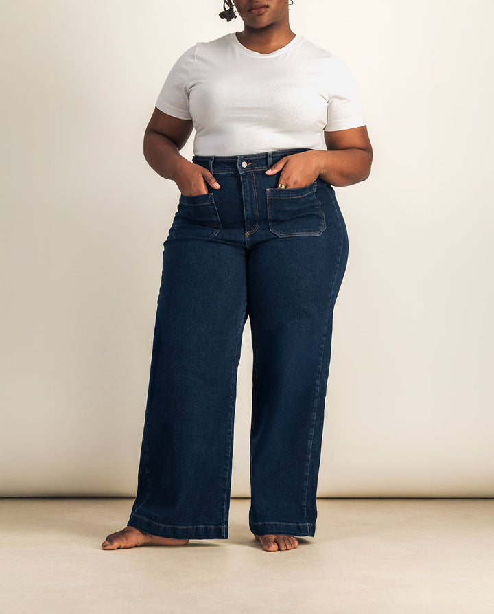 The Louca Denim | High-Rise Wide Jeans
