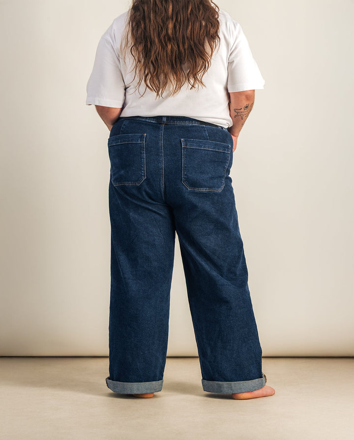 The Louca Denim | High-Rise Wide Jeans
