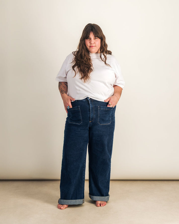 The Louca Denim | High-Rise Wide Jeans