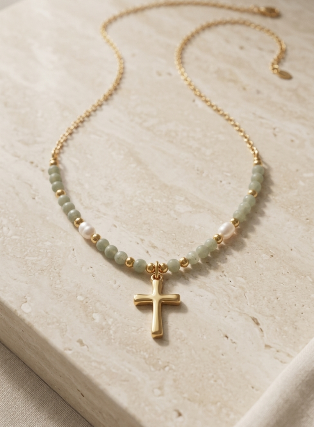 Colourful Cross Necklace