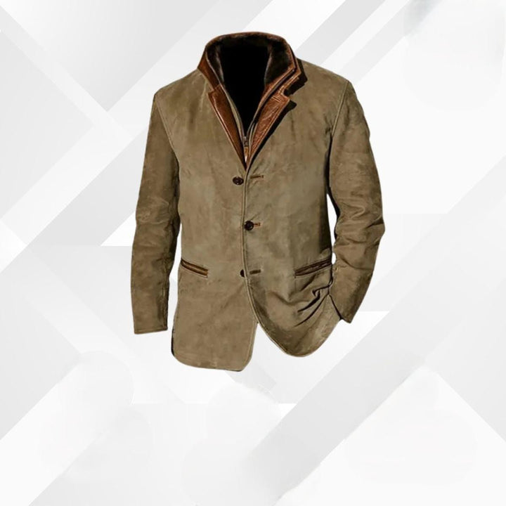 The Liam Regent | Men’s Classic Semi-Formal Suede Blazer