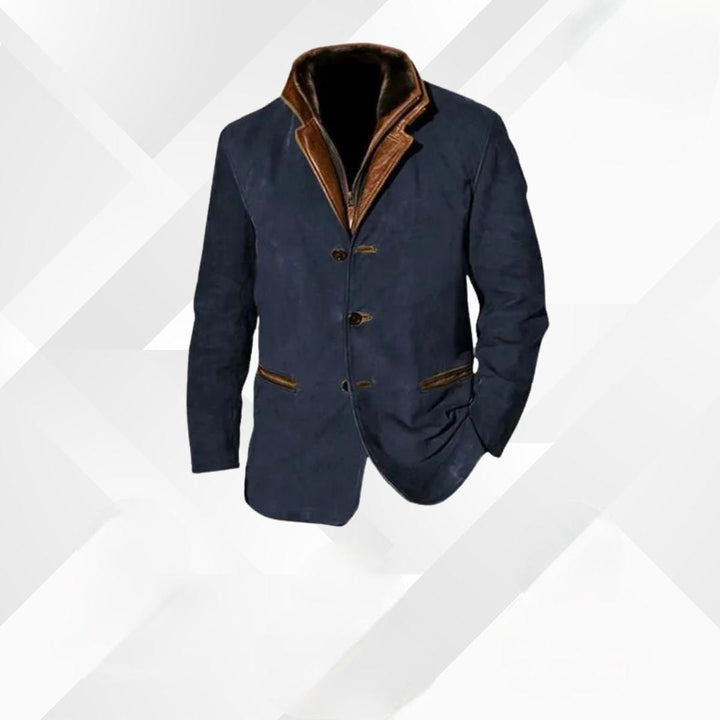 The Liam Regent | Men’s Classic Semi-Formal Suede Blazer