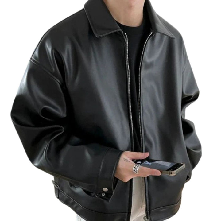 The Martin Legacy | Men’s Oversized Streetwear Leather Bomber