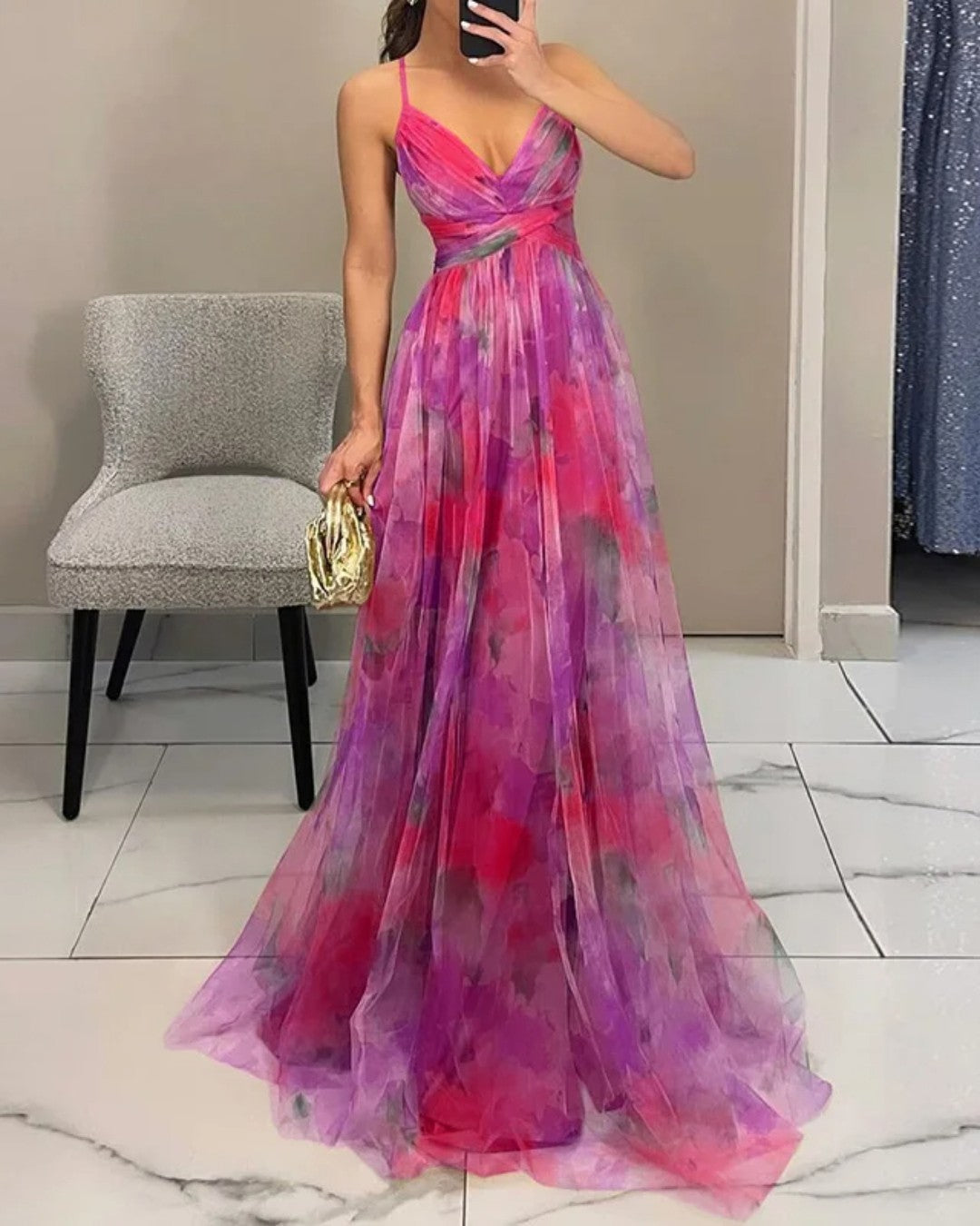 Beatrice | Enchanted Floral Maxi Dress