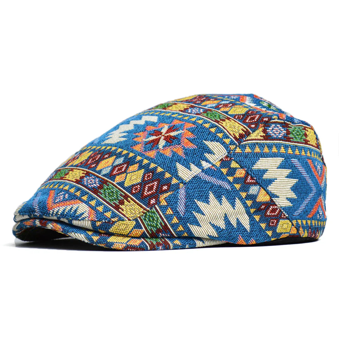Alistair | Vibrant Heritage Flat Cap