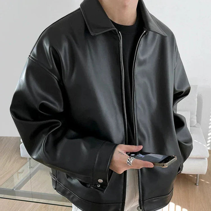 The Martin Legacy | Men’s Oversized Streetwear Leather Bomber