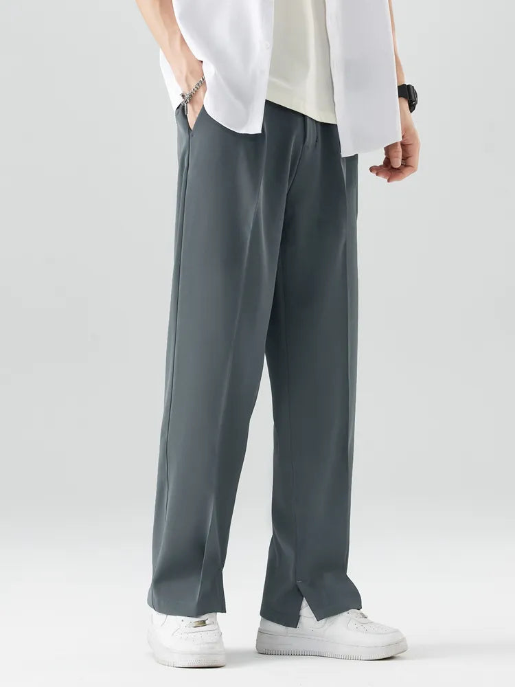 The Nathan Artisan | Men’s Relaxed Fit Wide Leg Trousers