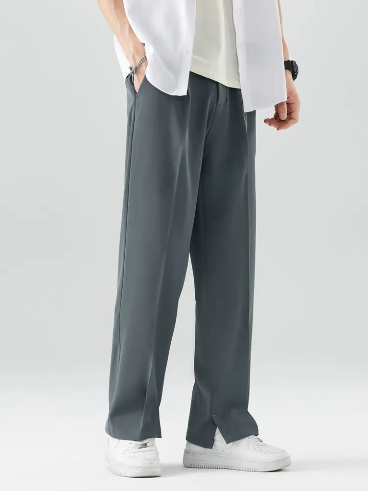 The Nathan Artisan | Men’s Relaxed Fit Wide Leg Trousers
