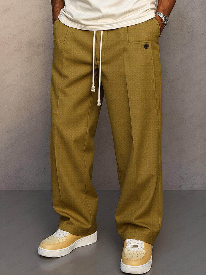 Tenby | Wide-Leg Drawstring Trousers