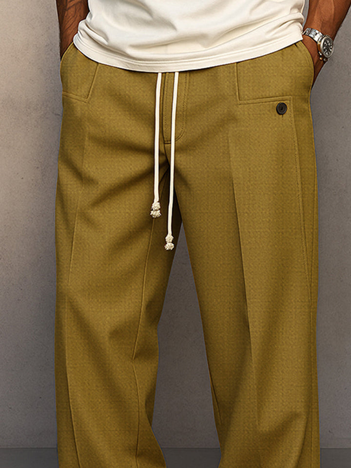 Tenby | Wide-Leg Drawstring Trousers