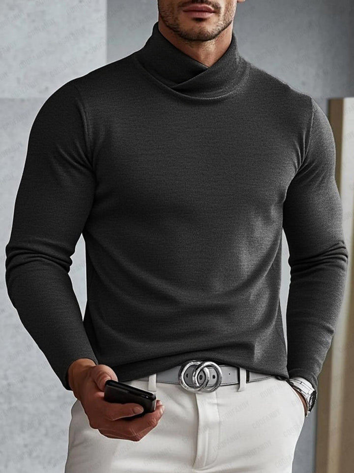 The Bexhill Signature | Cross-Neck Thermal Top
