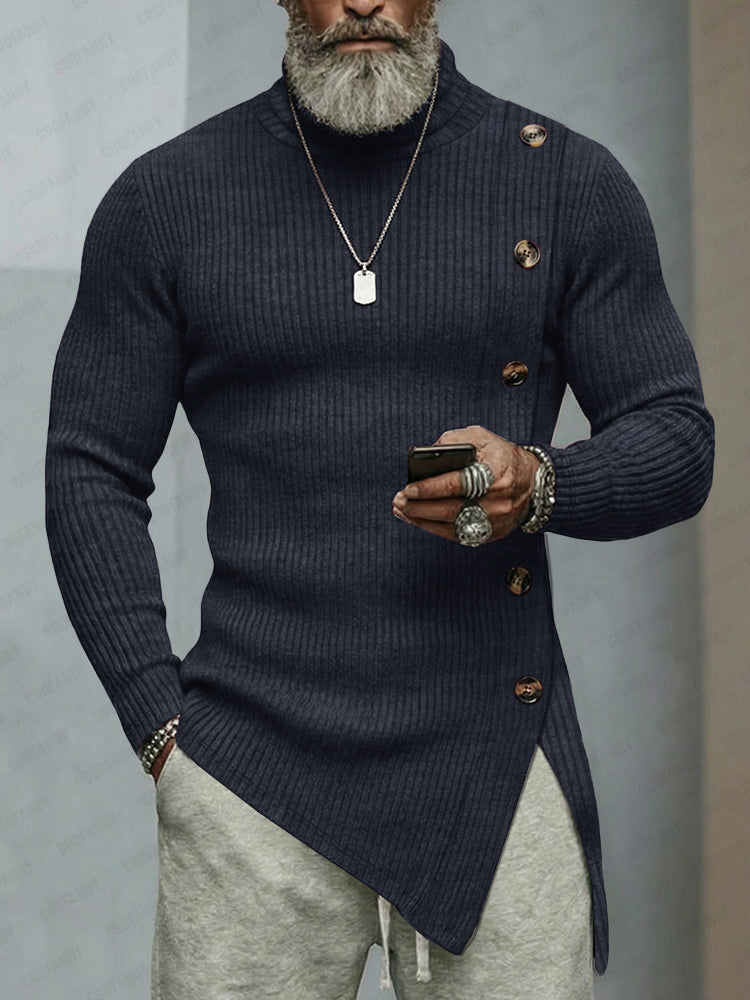 The Malvern Avant-Garde | Asymmetric Ribbed Knit