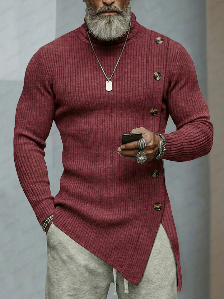 The Malvern Avant-Garde | Asymmetric Ribbed Knit