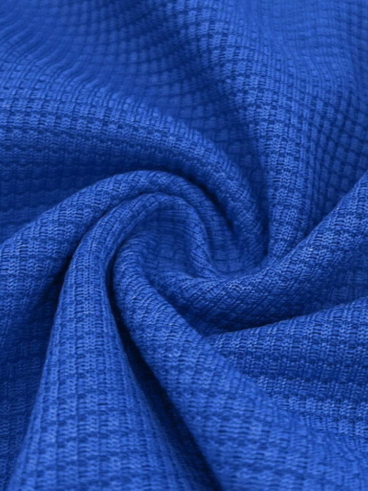 The Caspian Heritage | Waffle Texture Lapel Shirt