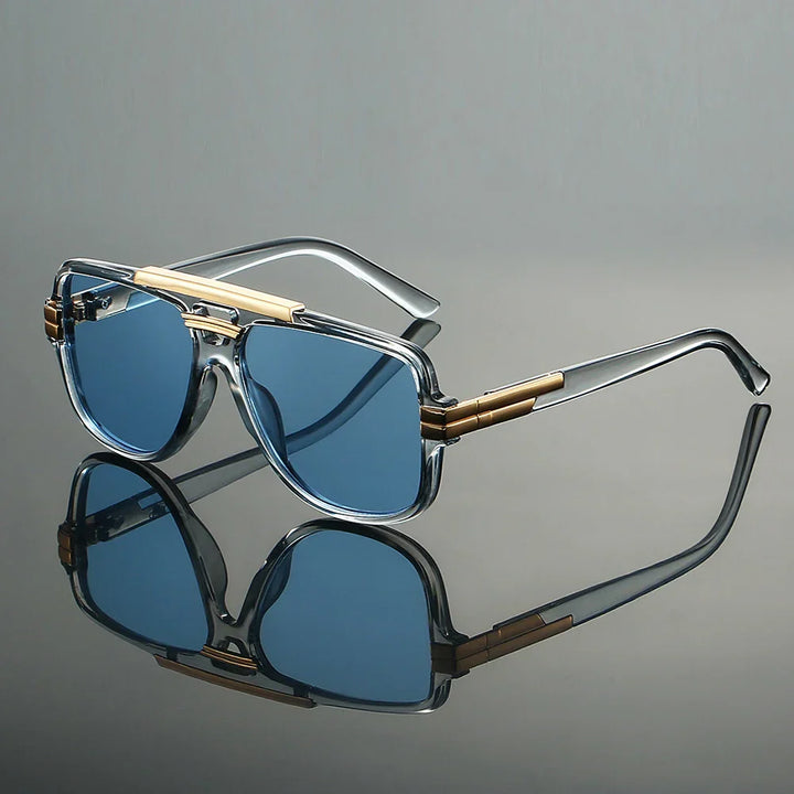 Apollo | Vintage Double-Bridge Statement Shades